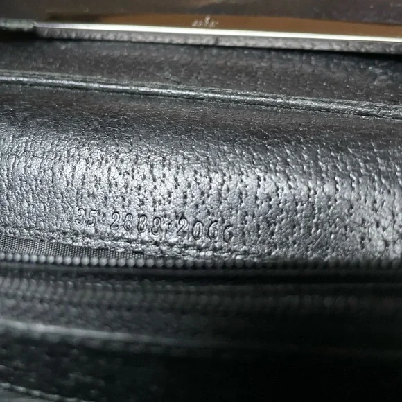Gucci Tom Ford era black trifold leather wallet - Picture 15 of 15